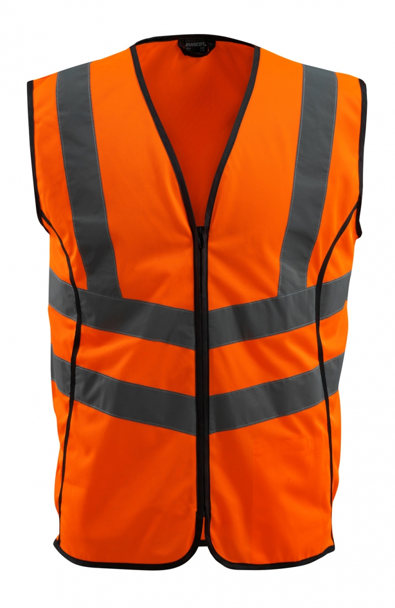 MASCOT-Workwear, Warnschutz-Verkehrs-Weste, Wingate,  120 g/m, orange