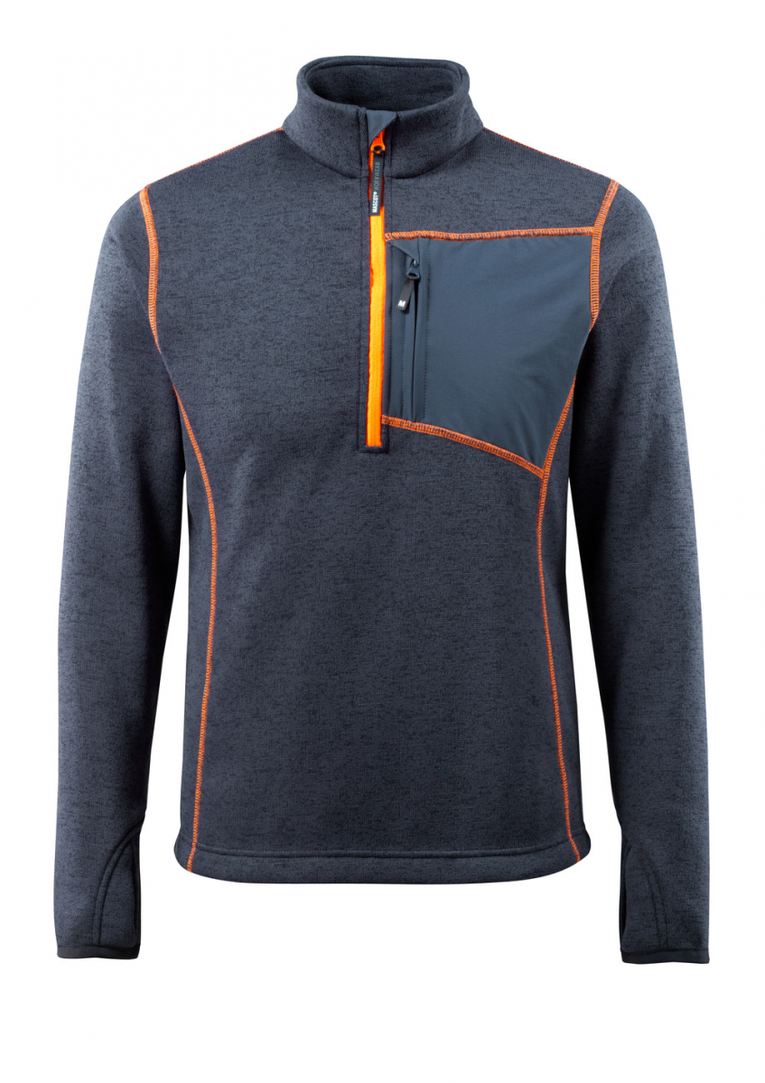MASCOT-Workwear, Kälteschutz, Strickpullover, Reims, 300 g/m², schwarzblau