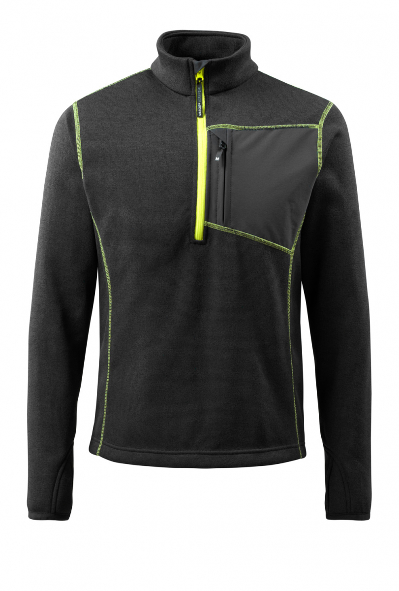 MASCOT-Workwear, Kälteschutz, Strickpullover, Reims, 300 g/m², schwarz