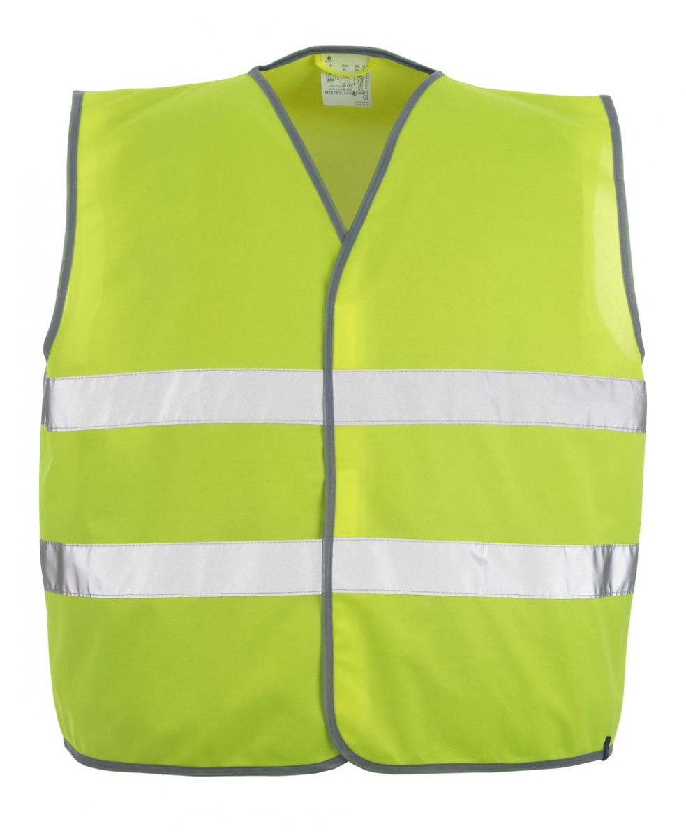 MASCOT-Workwear, Warnschutz-Verkehrs-Weste, Weyburn, 130 g/m², gelb