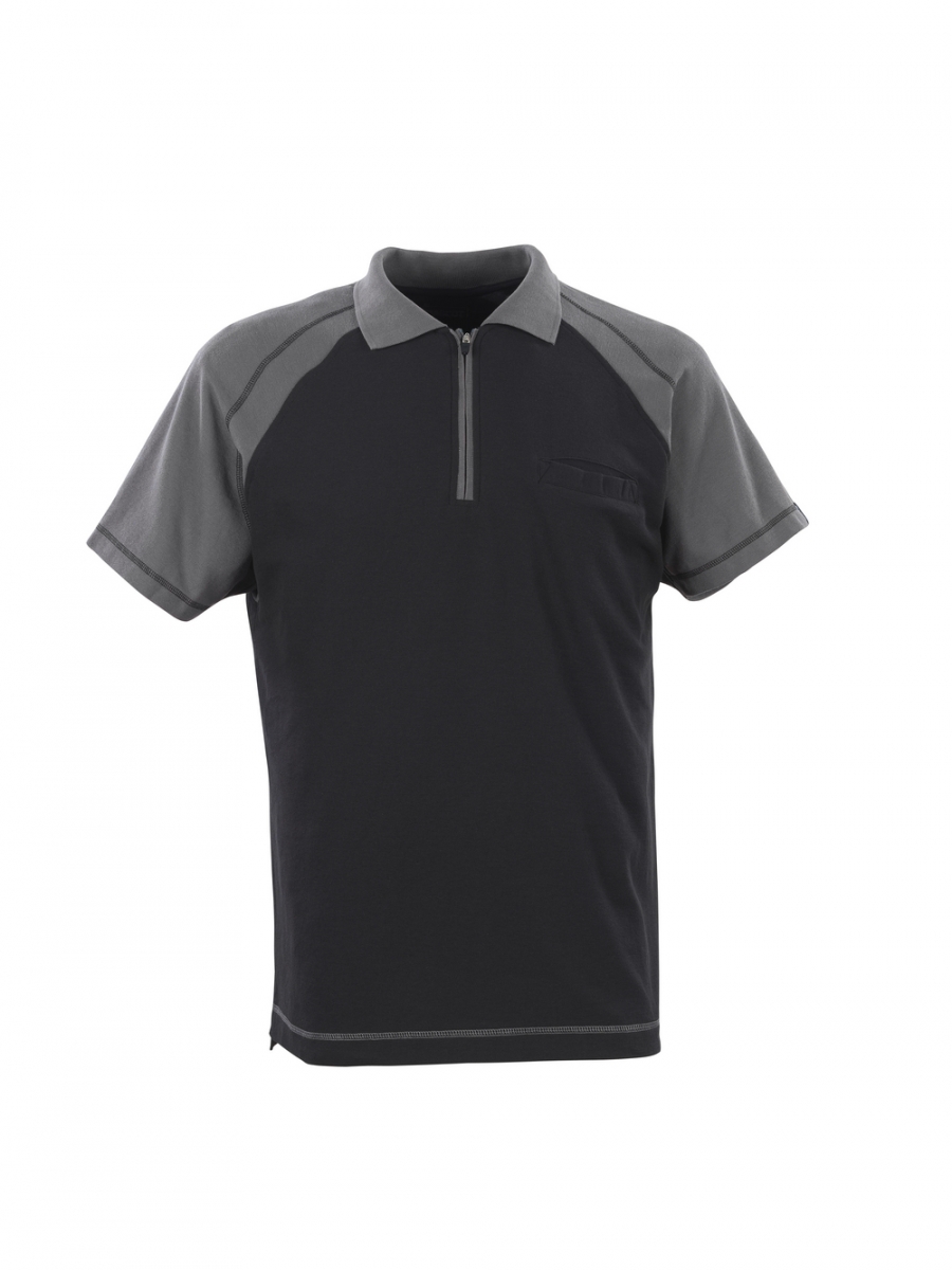 MASCOT-Worker-Shirts, Polo-Shirt, Bianco, 180 g/m, schwarz/anthrazit