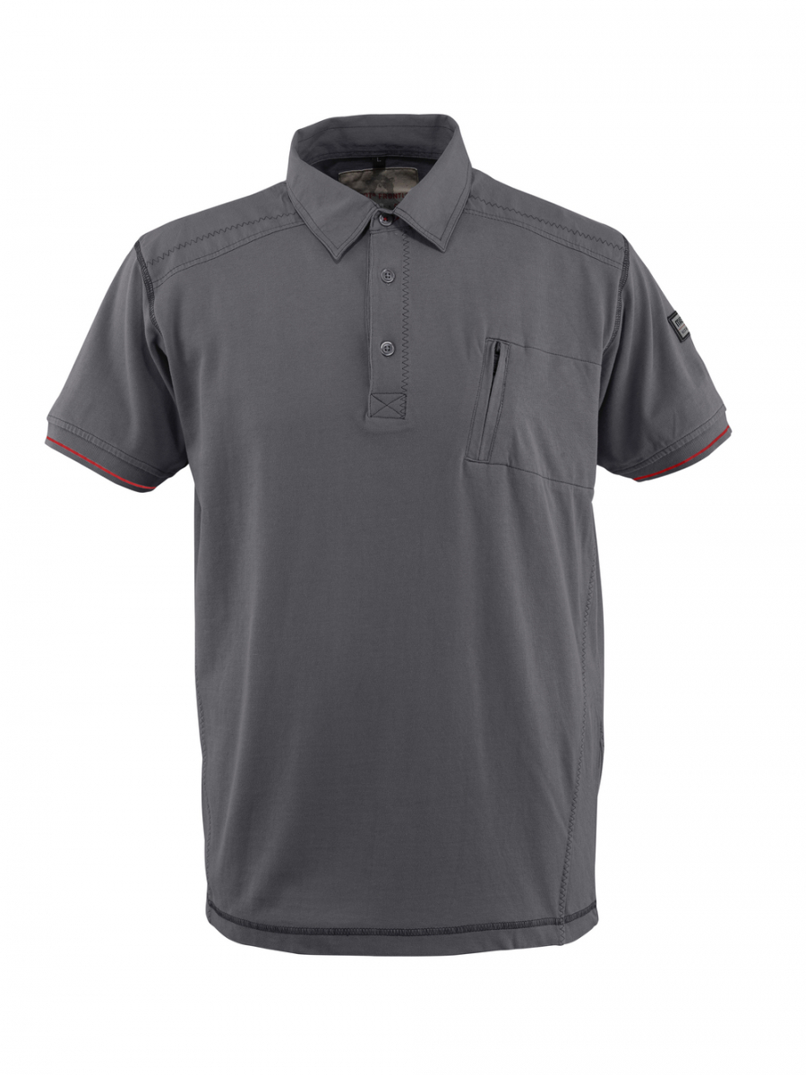 MASCOT-Worker-Shirts, Polo-Shirt, Kreta, 270 g/m, hellanthrazit