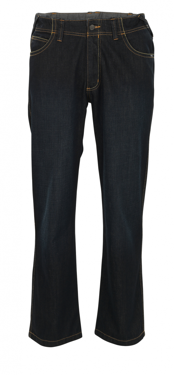 MASCOT-Workwear, Workwear, Arbeits-Berufs-Jeans-Hose, Fafe, 90 cm, 410 g/m², dunkel-denimblau