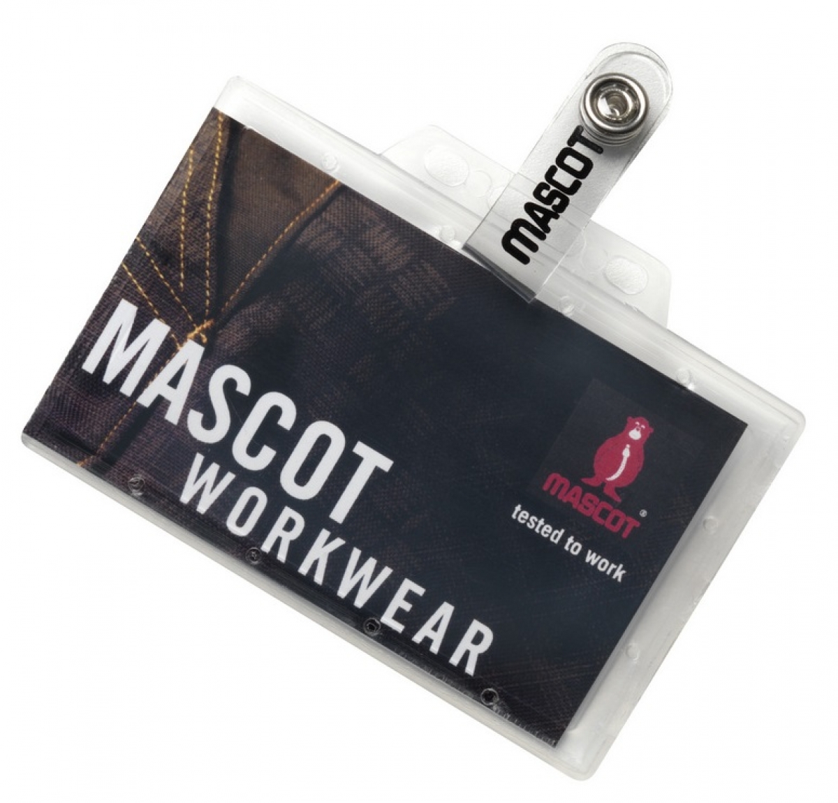 MASCOT-Workwear, ID-Kartenhalter, Kananga,  transparent, VE. 25 Stck