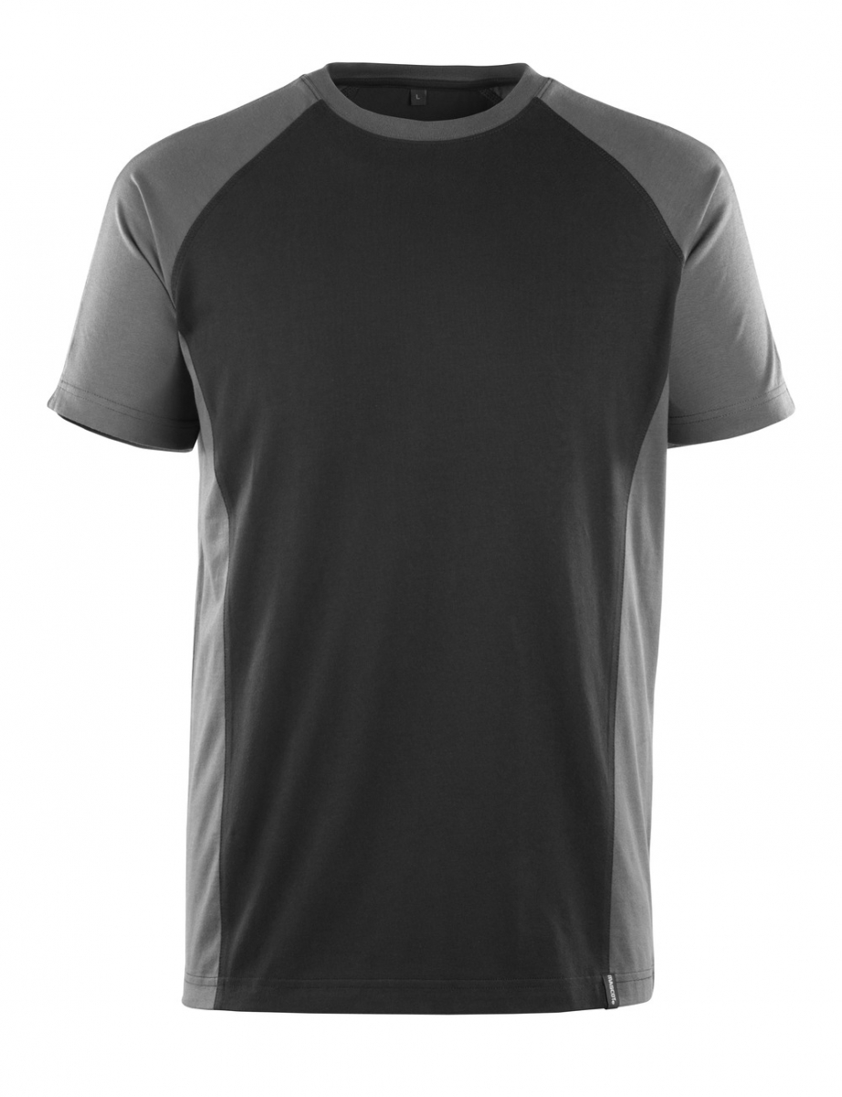 MASCOT-Worker-Shirts, T-Shirt, Potsdam, 195 g/m², schwarz/dunkelanthrazit