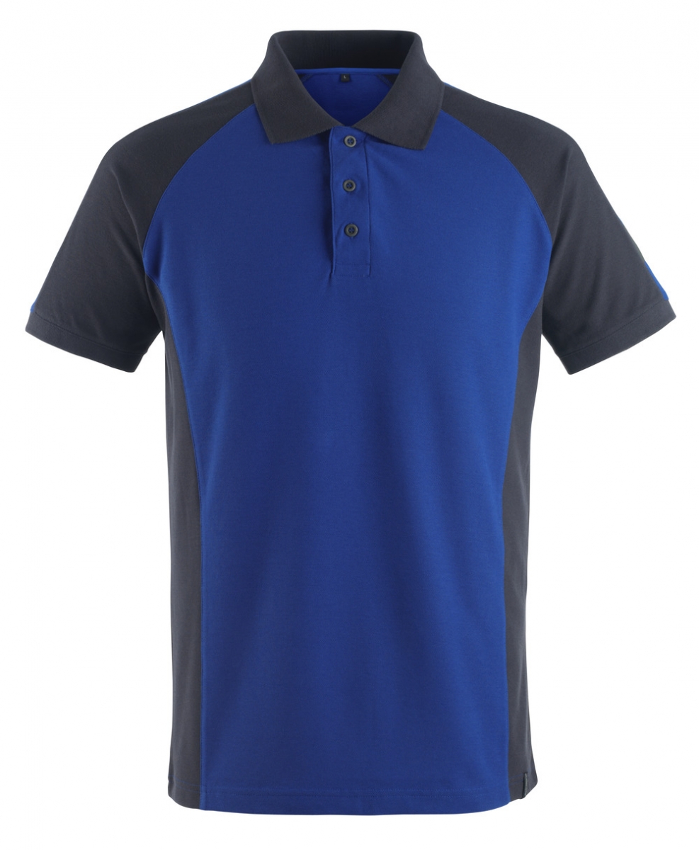 MASCOT-Worker-Shirts, Poloshirt, Bottrop, 180 g/m, kornblau/schwarzblau