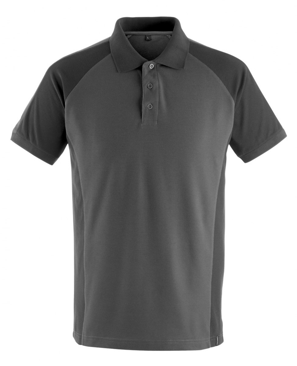 MASCOT-Worker-Shirts, Poloshirt, Bottrop, 180 g/m, dunkelanthrazit/schwarz