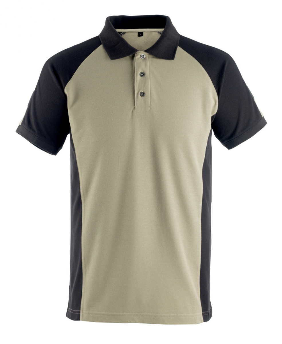 MASCOT-Worker-Shirts, Poloshirt, Bottrop, 180 g/m, khaki/schwarz