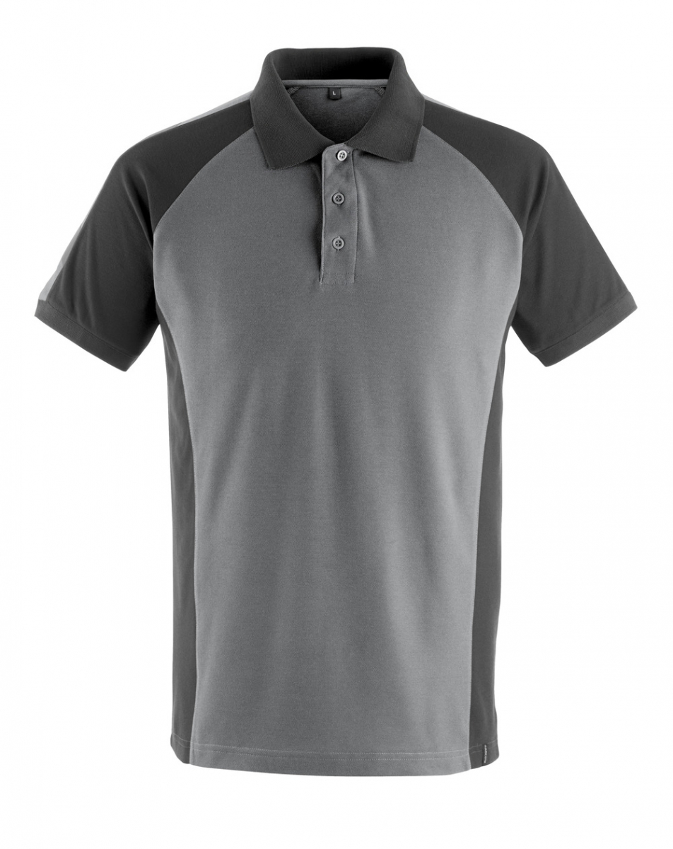 MASCOT-Worker-Shirts, Poloshirt, Bottrop, lieferbar ab 04/2018, 180 g/m², anthrazit/schwarz