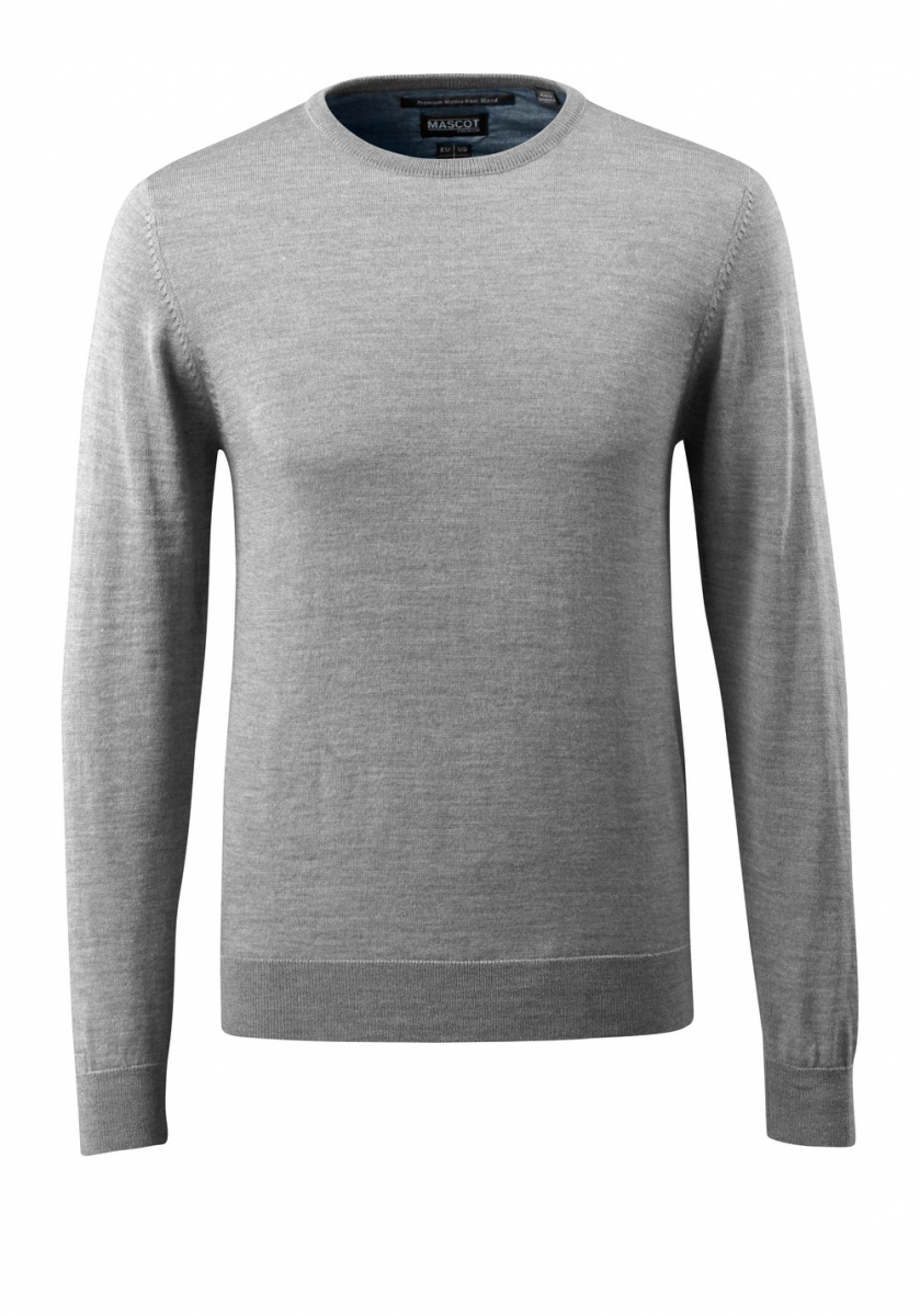 MASCOT-Workwear, Klteschutz, Strickpullover, 240 g/m, grau