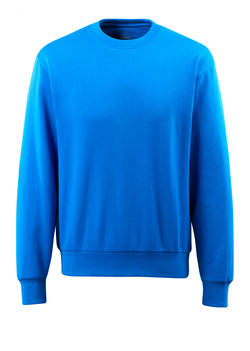 MASCOT-Worker-Shirts, Sweatshirt, Carvin, 310 g/m², azurblau