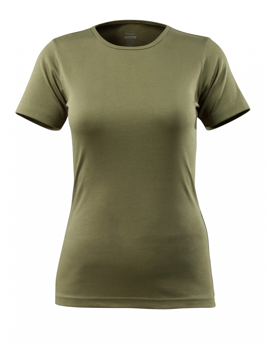 MASCOT-Worker-Shirts, Damen-T-Shirt, Arras, 220 g/m, moosgrn