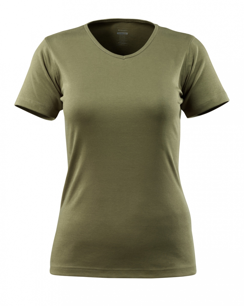 MASCOT-Worker-Shirts, Damen-T-Shirt, Nice, 220 g/m, moosgrn