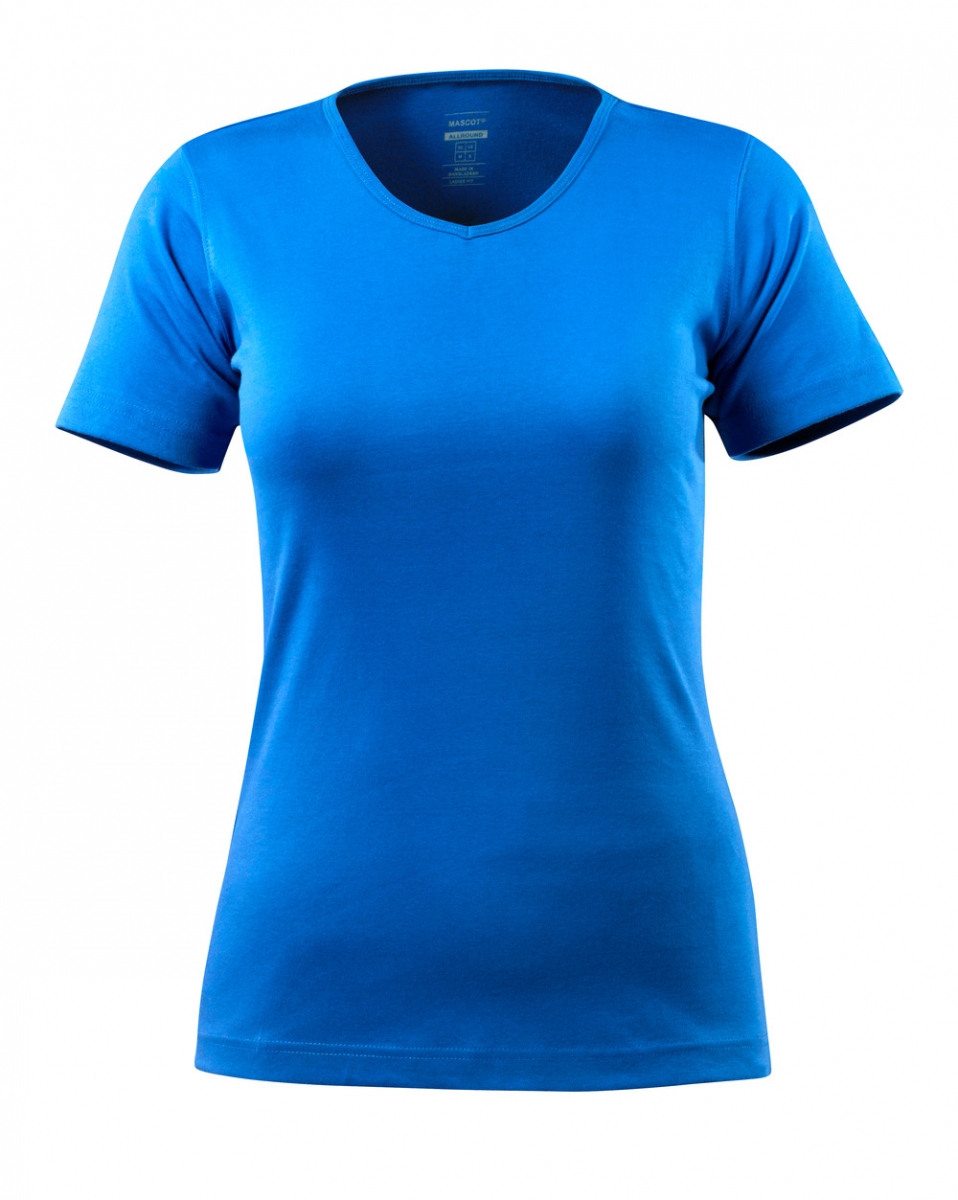 MASCOT-Worker-Shirts, Damen-T-Shirt, Nice, 220 g/m, azurblau