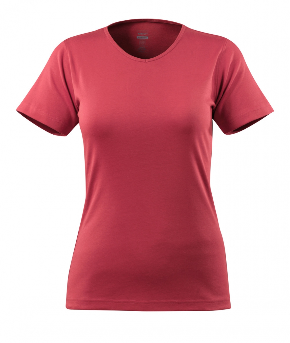 MASCOT-Worker-Shirts, Damen-T-Shirt, Nice, 220 g/m, himbeerrot
