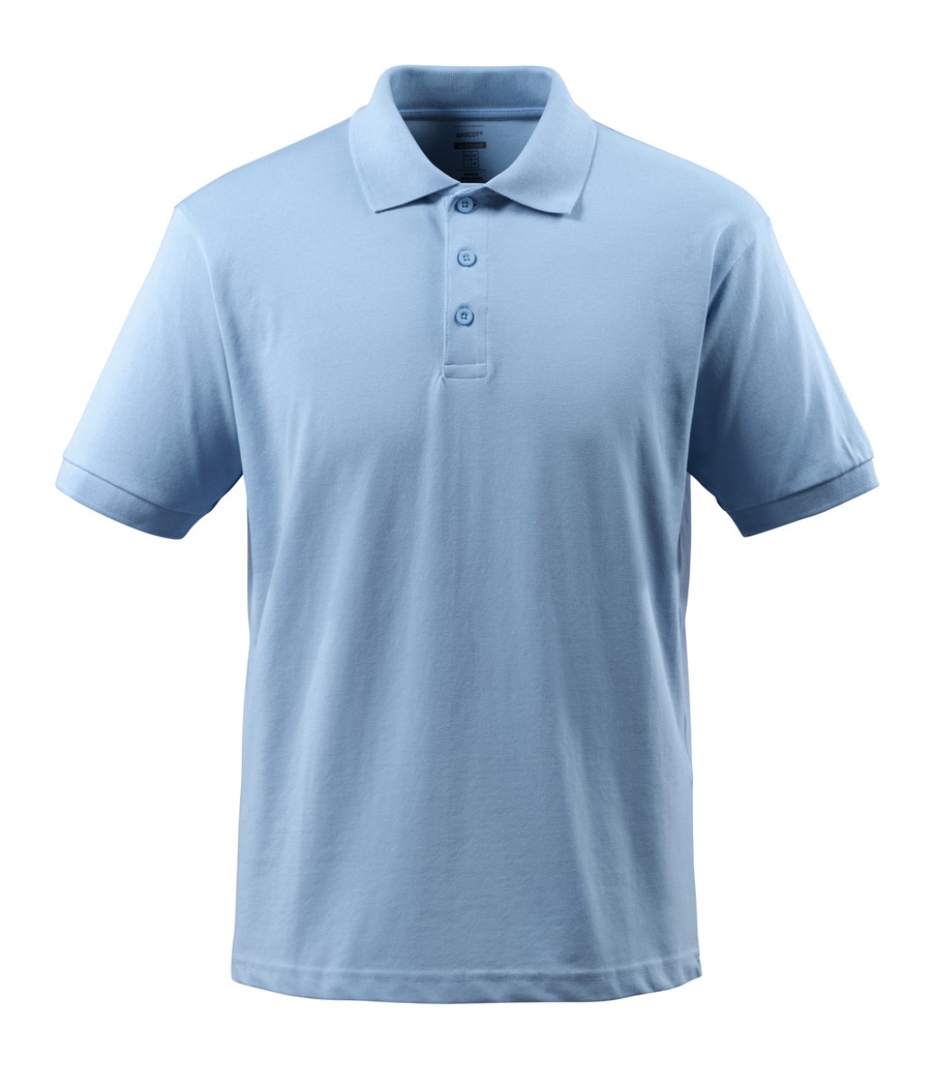 MASCOT-Worker-Shirts, Polo-Shirt, Bandol, 220 g/m, hellblau