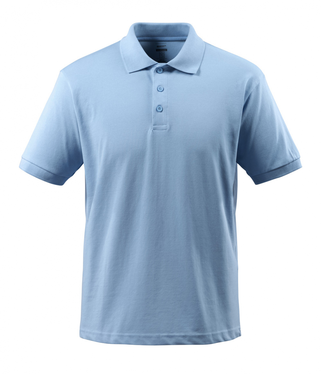 MASCOT-Worker-Shirts, Polo-Shirt, Bandol, 220 g/m², hellblau
