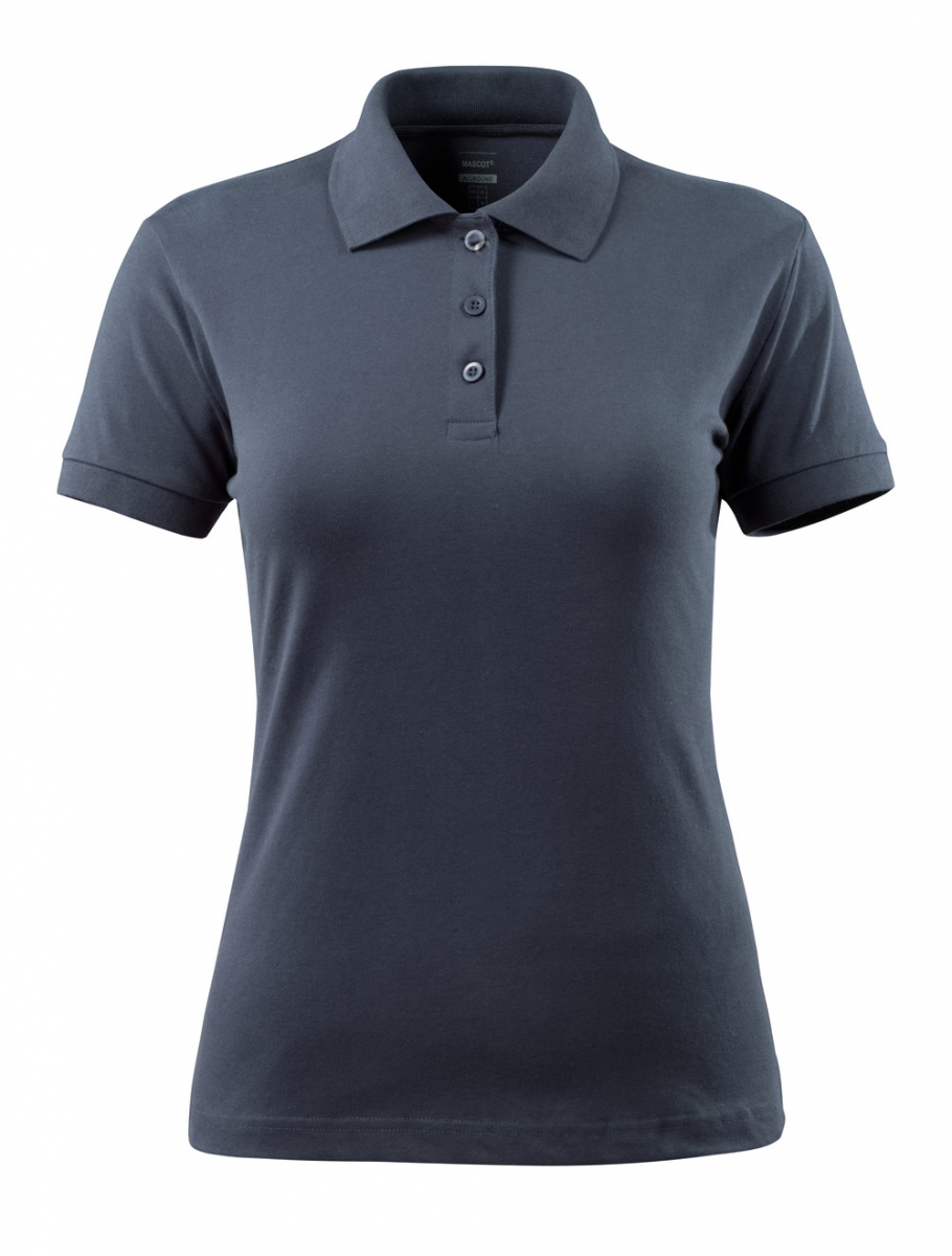MASCOT-Worker-Shirts, Damen-Polo-Shirt, Grasse, 220 g/m, schwarzblau