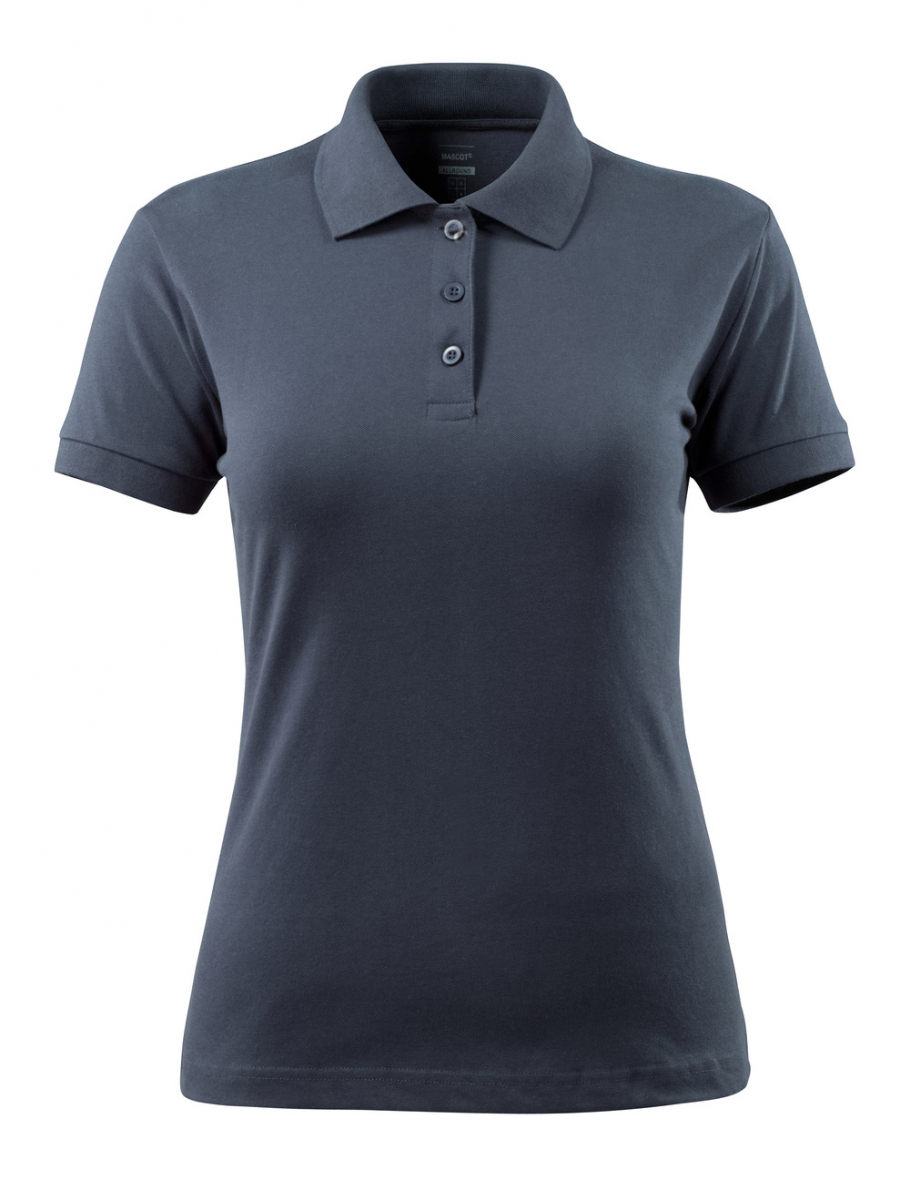 MASCOT-Worker-Shirts, Damen-Polo-Shirt, Grasse, 220 g/m², schwarzblau