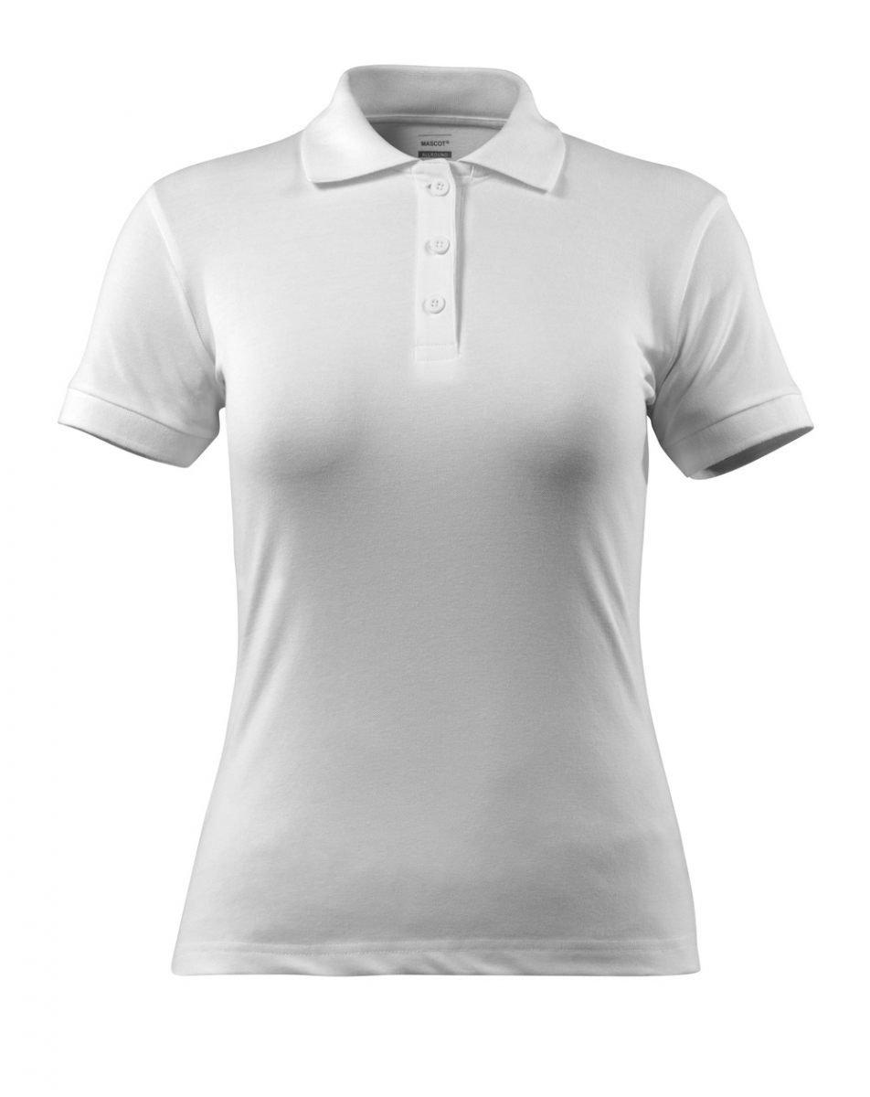 MASCOT-Worker-Shirts, Damen-Polo-Shirt, Grasse, 220 g/m, wei
