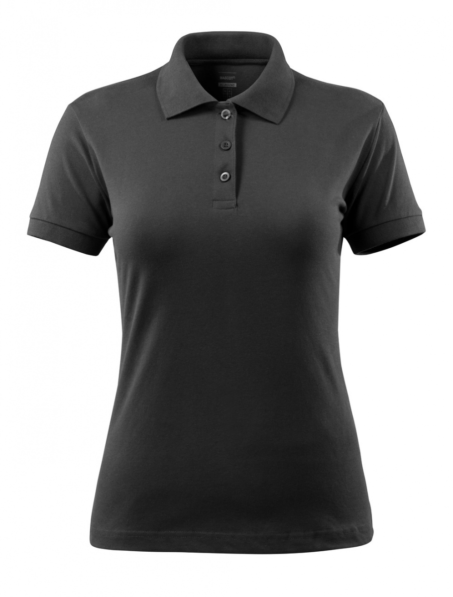 MASCOT-Worker-Shirts, Damen-Polo-Shirt, Grasse, 220 g/m², schwarz