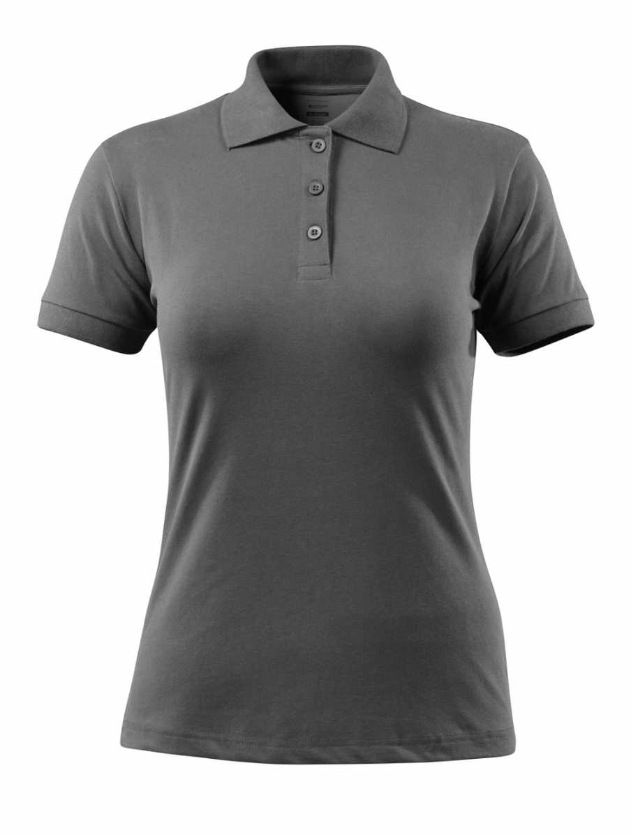 MASCOT-Worker-Shirts, Damen-Polo-Shirt, Grasse, 220 g/m, dunkelanthrazit