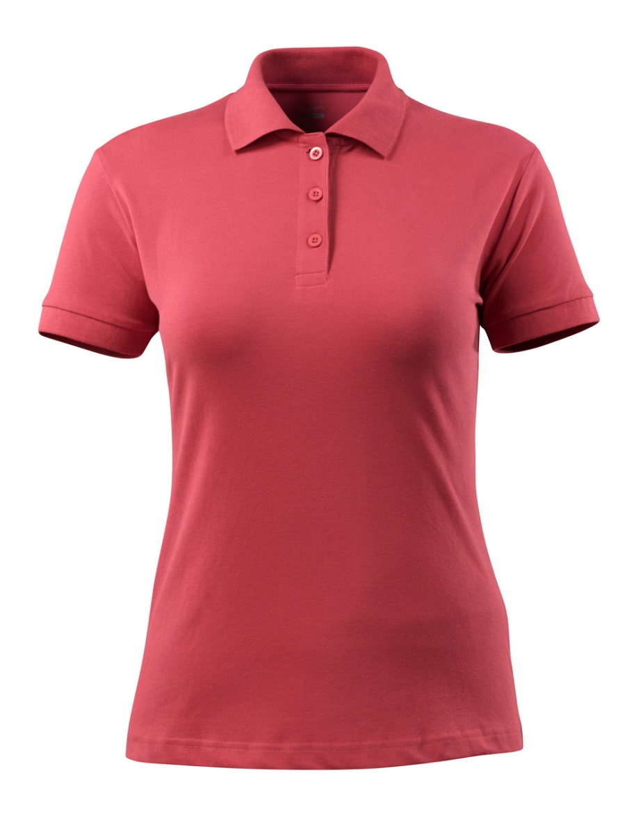 MASCOT-Worker-Shirts, Damen-Polo-Shirt, Grasse, 220 g/m, himbeerrot