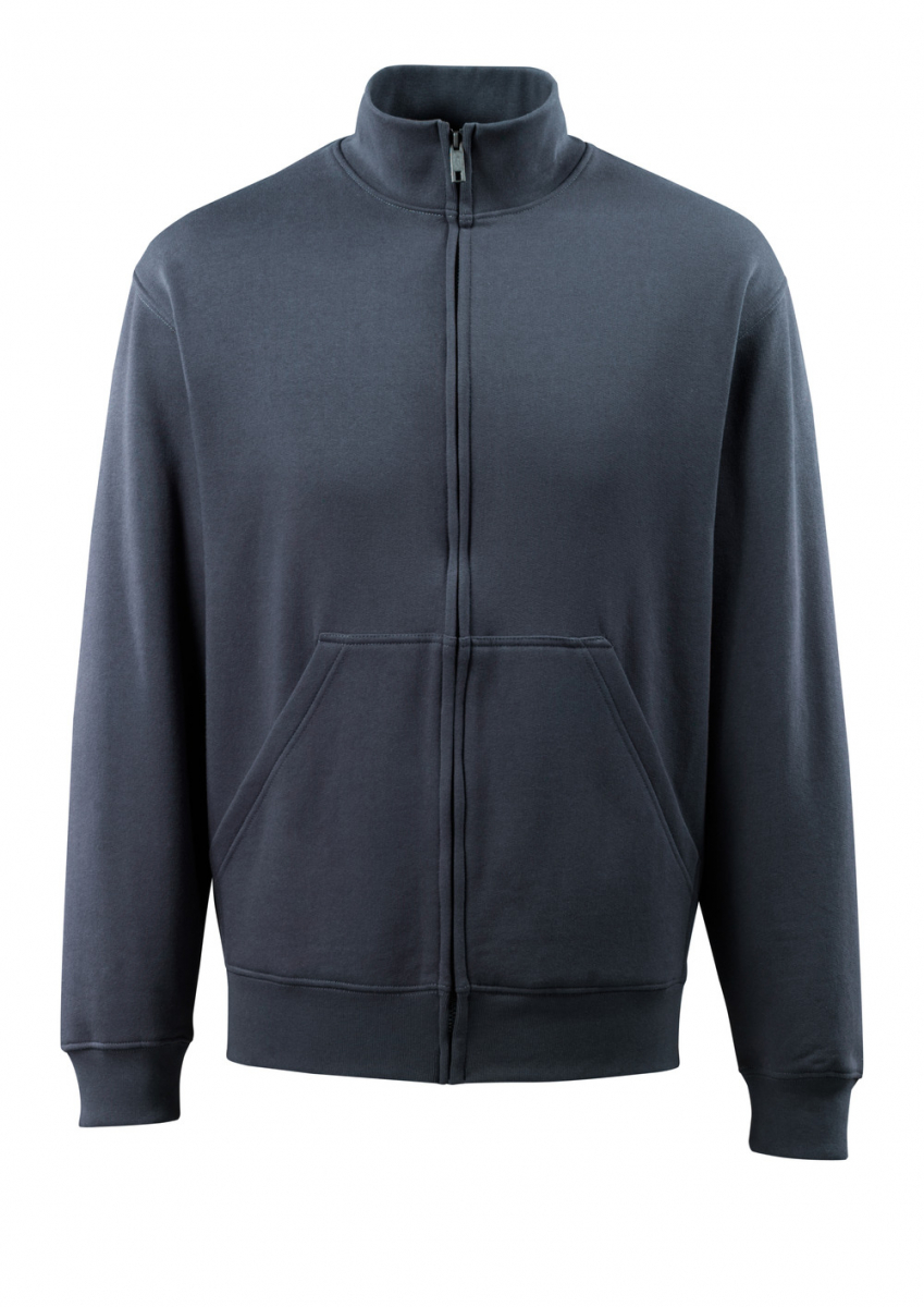 MASCOT-Worker-Shirts, Sweatshirt mit Reißverschluss, Lavit, 340 g/m², schwarzblau
