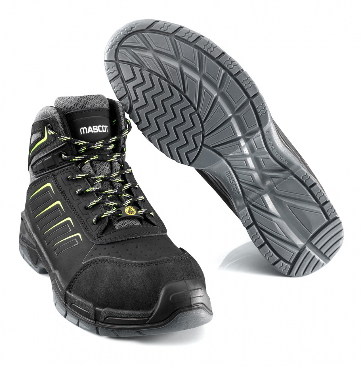 MASCOT-Sicherheitsschnürstiefel, S3, Bimberi Peak, FOOTWEAR, schwarz