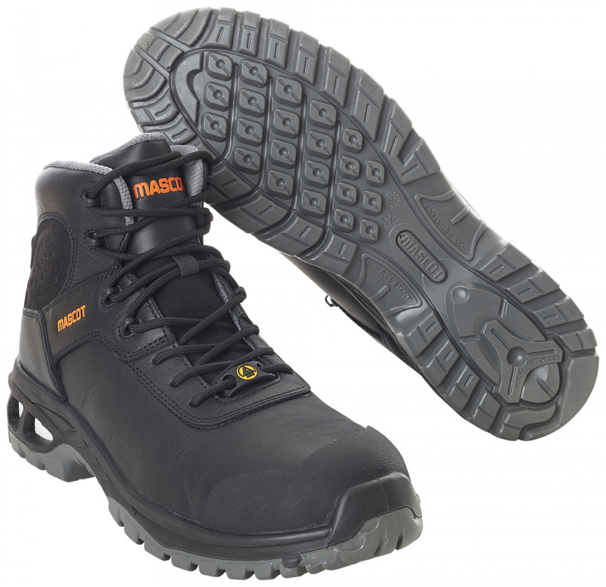 MASCOT-Sicherheitshochschuhe, S3, Energy, FOOTWEAR, schwarz