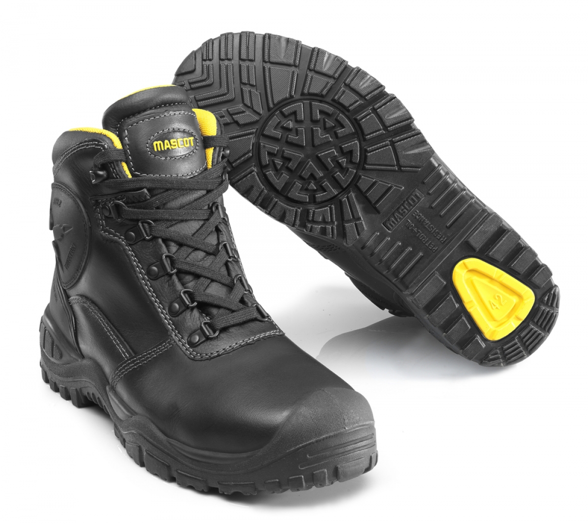 MASCOT-Sicherheitsschnrstiefel S3, Batura Plus, FOOTWEAR, schwarz/gelb