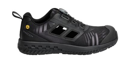 Sicherheitssandale S1PL, BOA® Fit System, Schwarz