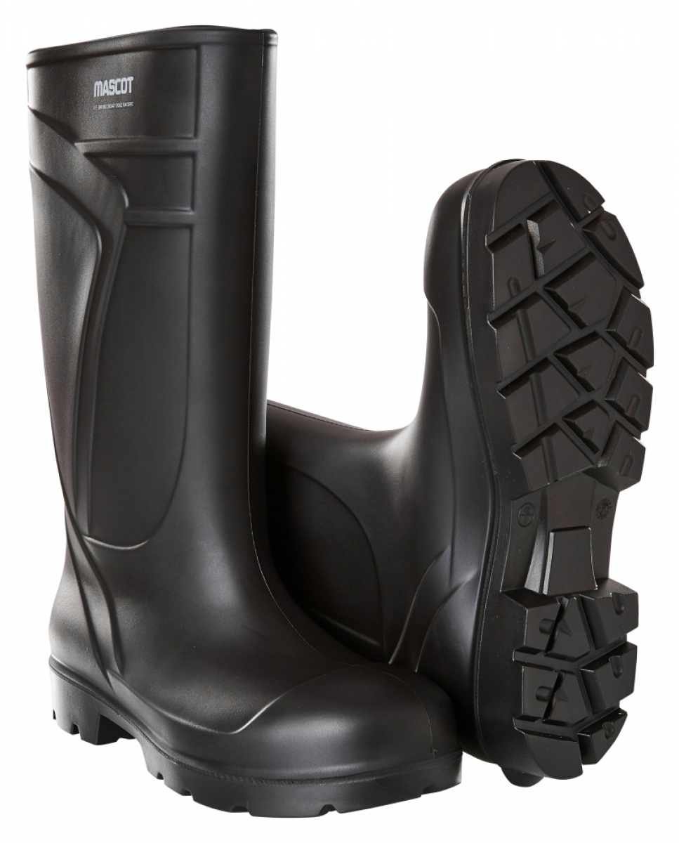 MASCOT-S5-PU-Sicherheitsstiefel, FOOTWEAR, SRC, schwarz