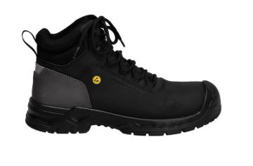 Sicherheitsschuhe S3S, Schnürsenkel, Schwarz