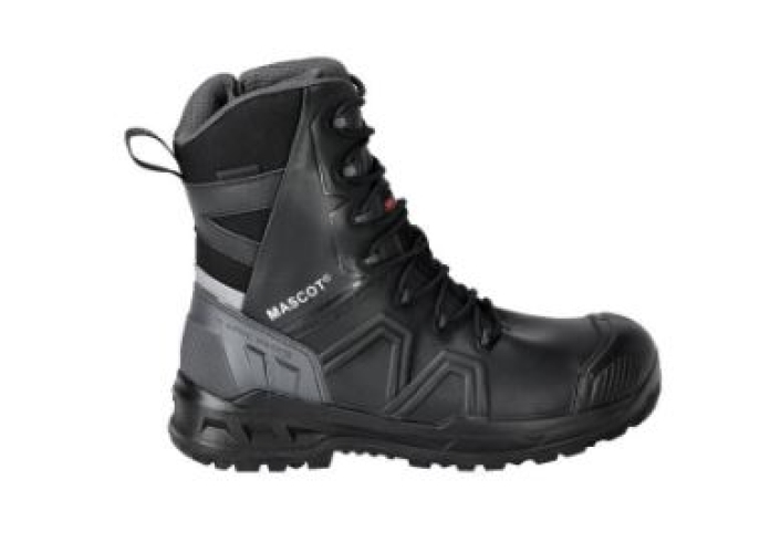 Sicherheitsstiefel S7S, Schnürsenkel, Schwarz