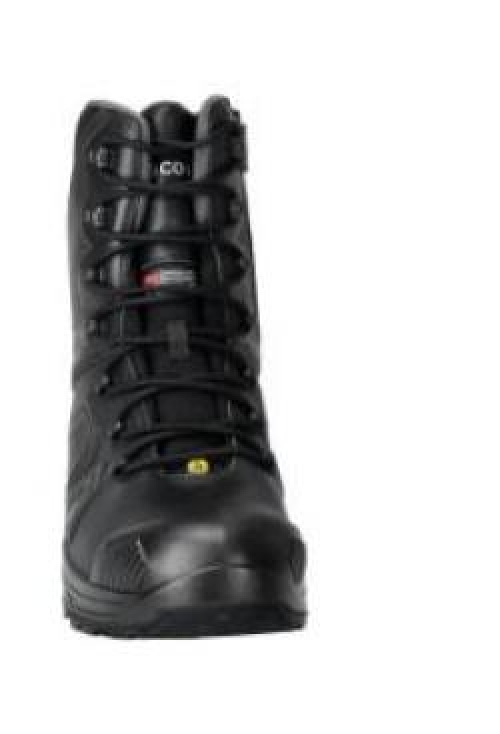 Sicherheitsstiefel S7S, Schnürsenkel, Schwarz
