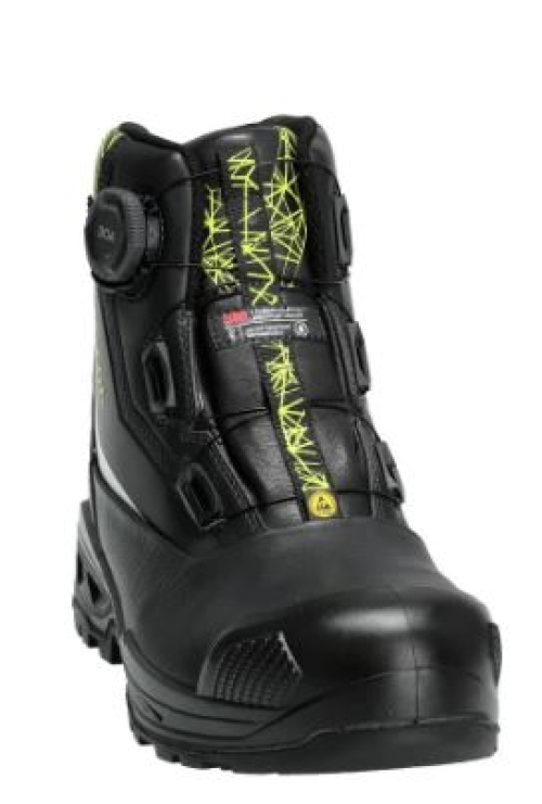 Sicherheitsstiefel S7S, BOA® Fit System, Schwarz