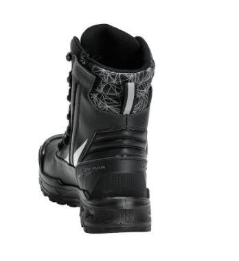 Sicherheitsstiefel S7S, Schnürsenkel, Schwarz