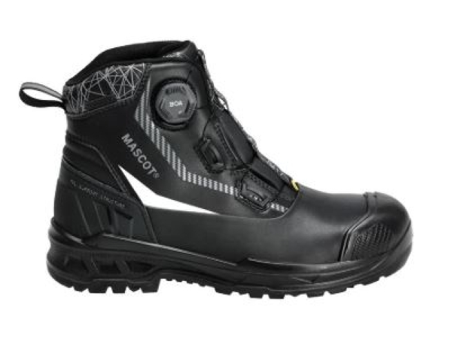 Sicherheitsstiefel S7S, BOA® Fit System, Schwarz