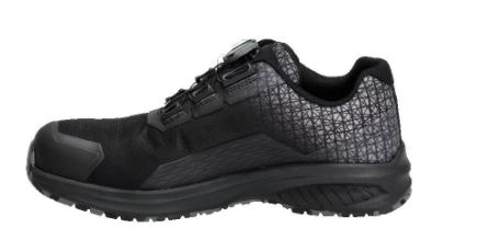 Sicherheitsschuhe S3S,BOA® Fit System, Schwarz