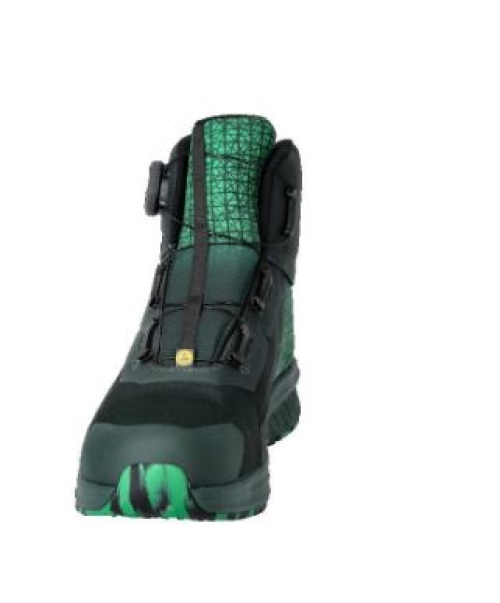 Sicherheitsstiefel S3S, BOA® Fit System, Grün/Grasgrün, Weite 10