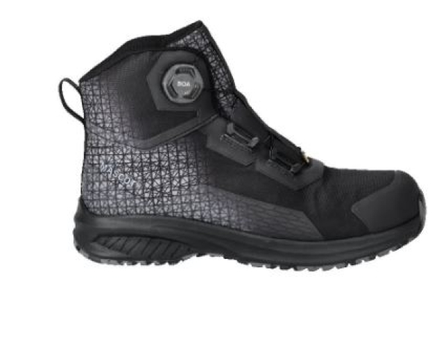 Sicherheitsstiefel S3S, BOA® Fit System, Schwarz