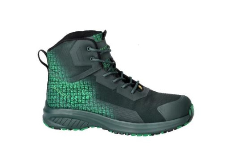 Sicherheitsstiefel S3S, Schnürsenkel, Grün/Grasgrün