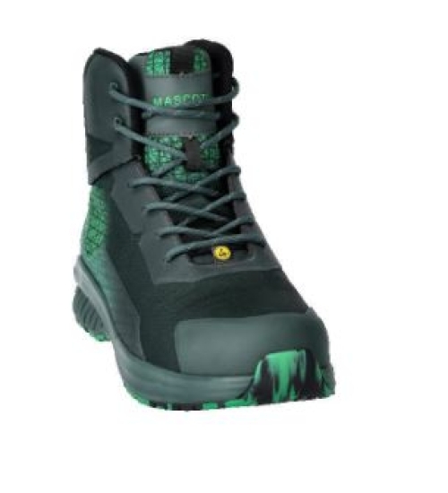 Sicherheitsstiefel S3S, Schnürsenkel, Grün/Grasgrün