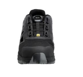 Sicherheitssandale S1PS, BOA® Fit System, Schwarz