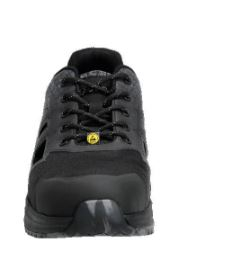 Sicherheitssandale S1PS, Schnürsenkel, Schwarz