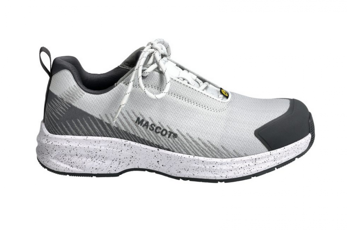 MASCOT-S1PS-Sicherheitsschuhe, FOOTWEAR CUSTOMIZED, SR HRO, weiß/anthrazitgrau