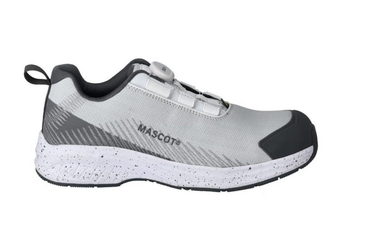 MASCOT-S1PS-Sicherheitsschuhe BOA Fit System, FOOTWEAR CUSTOMIZED, SR FO, weiß/anthrazitgrau