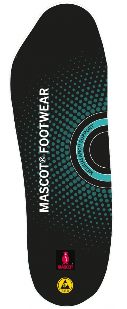 MASCOT-Einlegesohlen, FOOTWEAR, schwarz