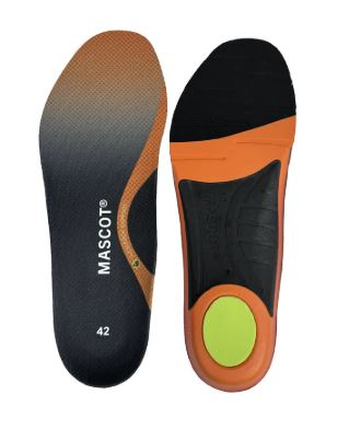 Einlegesohlen, hohe Fußgewölbestütze, Schwarz